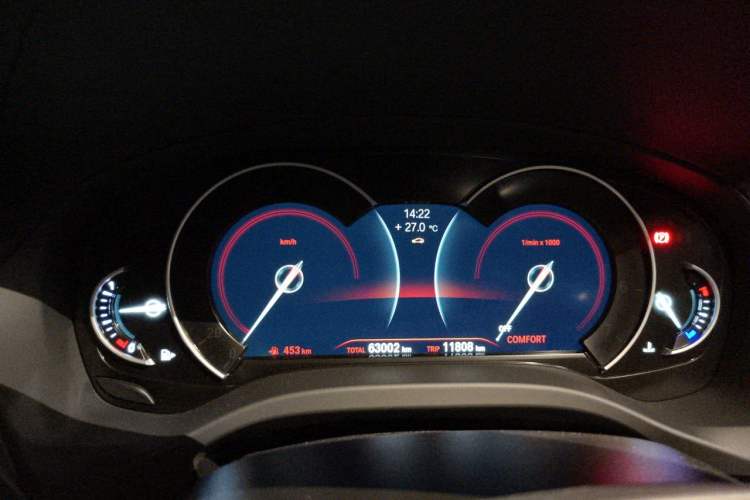 Used BMW X3 2018 xDrive25i Luxury Package China VI Emission Standard Instrument Cluster