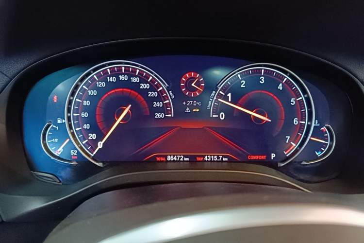 Used BMW X3 2018 xDrive25i M Sport Package China VI Instrument Cluster
