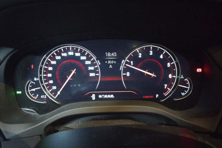 Used BMW X3 2018 xDrive30i Luxury Edition M Sport Package China VI Instrument Cluster