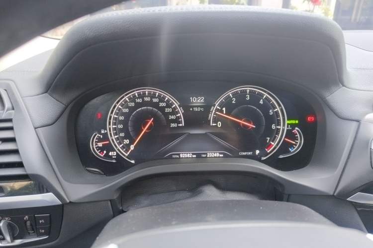 Used BMW X3 2018 xDrive28i Luxury Package China VI Emission Standard Instrument Cluster