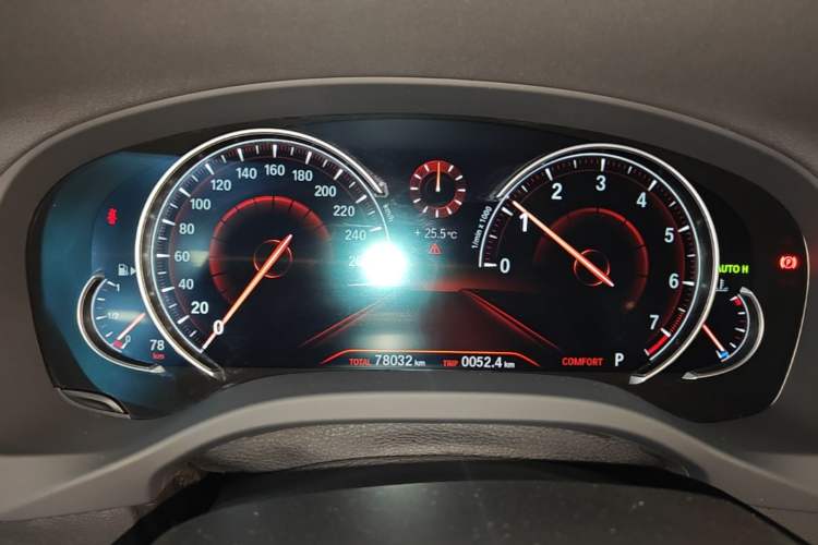 Used BMW X3 2018 xDrive28i Luxury Package China VI Emission Standard Instrument Cluster