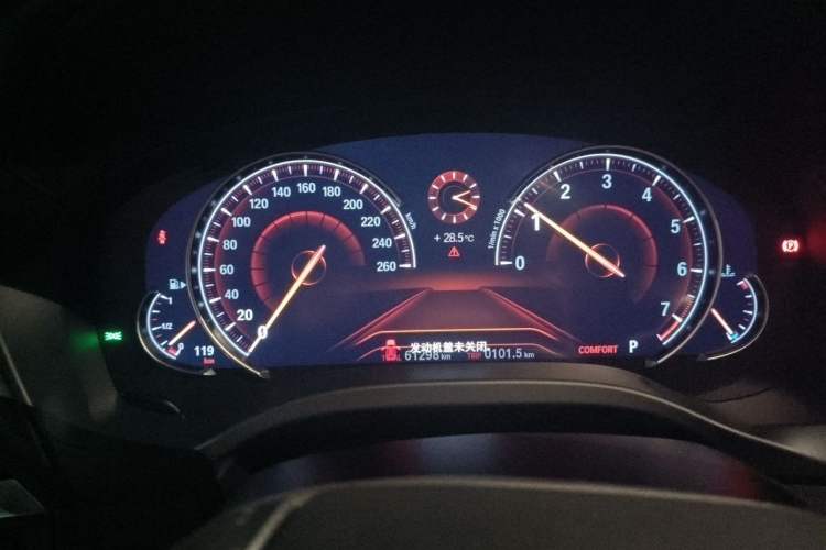 Used BMW X3 2018 xDrive28i Luxury Package China VI Emission Standard Instrument Cluster