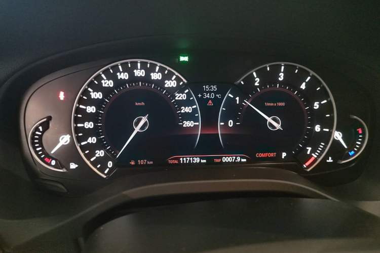 Used BMW X3 2018 xDrive25i Luxury Package China VI Emission Standard Instrument Cluster