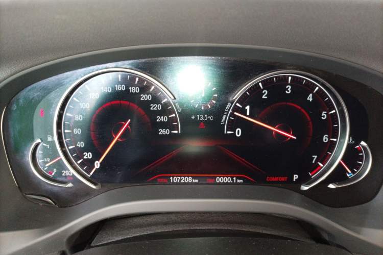 Used BMW X3 2018 xDrive28i Luxury Package China VI Emission Standard Instrument Cluster
