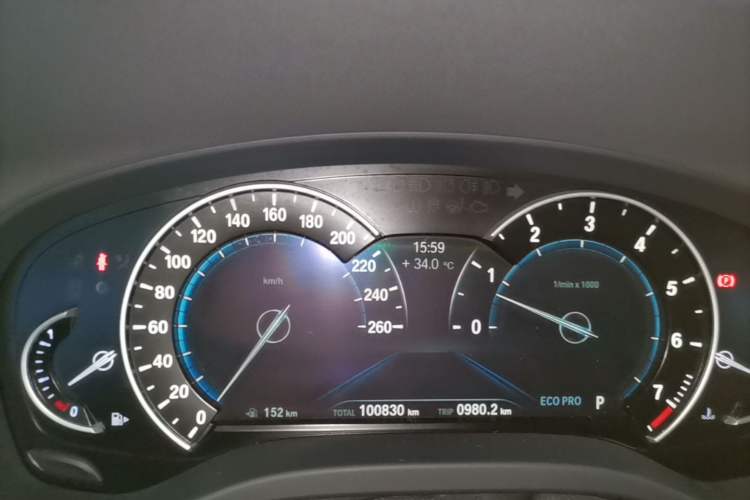 Used BMW X3 2018 xDrive25i M Sport Package China VI Instrument Cluster