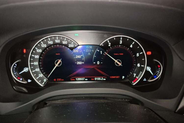 Used BMW X3 2018 xDrive25i Luxury Package China VI Emission Standard Instrument Cluster