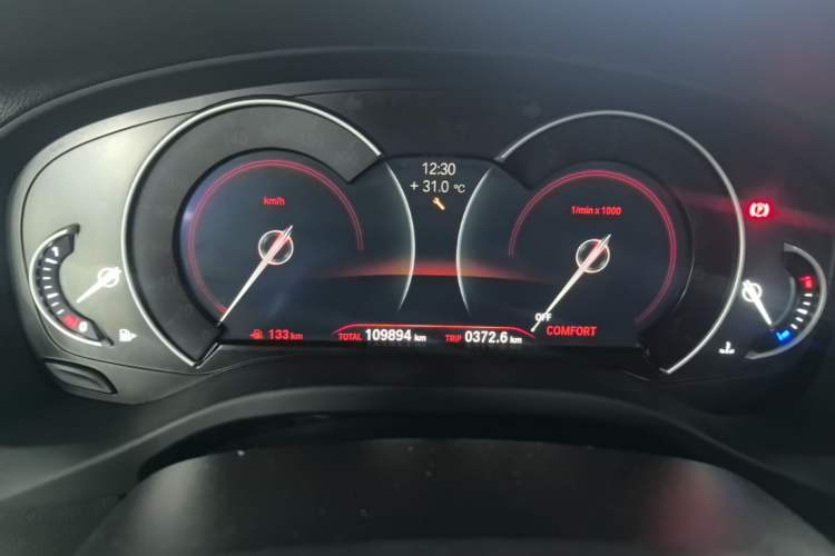 Used BMW X3 2018 xDrive25i M Sport Package China VI Instrument Cluster