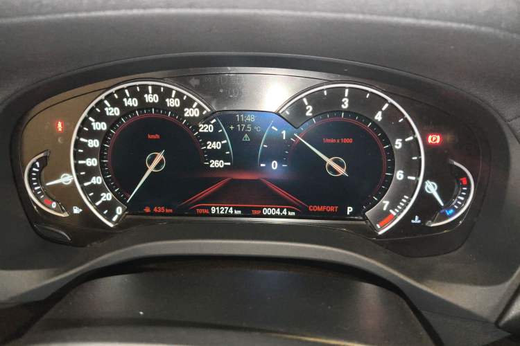Used BMW X3 2018 xDrive25i Luxury Package China VI Emission Standard Instrument Cluster