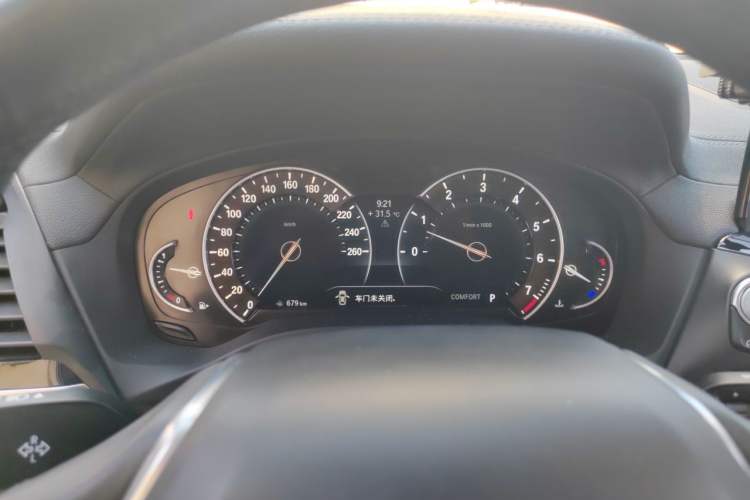 Used BMW X3 2018 xDrive25i Luxury Package China VI Emission Standard Instrument Cluster