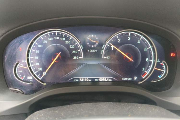 Used BMW X3 2018 xDrive28i Luxury Package China VI Emission Standard Instrument Cluster