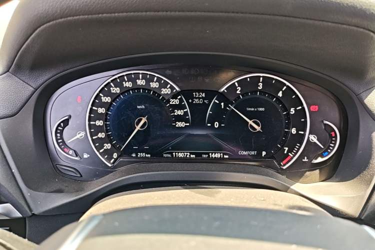 Used BMW X3 2018 xDrive25i Luxury Package China VI Emission Standard Instrument Cluster