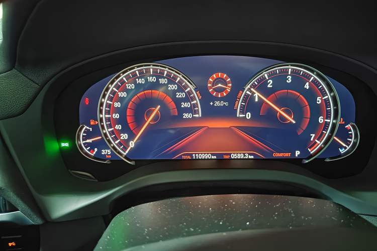 Used BMW X3 2018 xDrive28i Luxury Package China VI Emission Standard Instrument Cluster