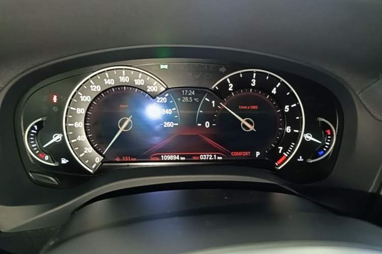 Used BMW X3 2018 xDrive25i M Sport Package China VI Instrument Cluster