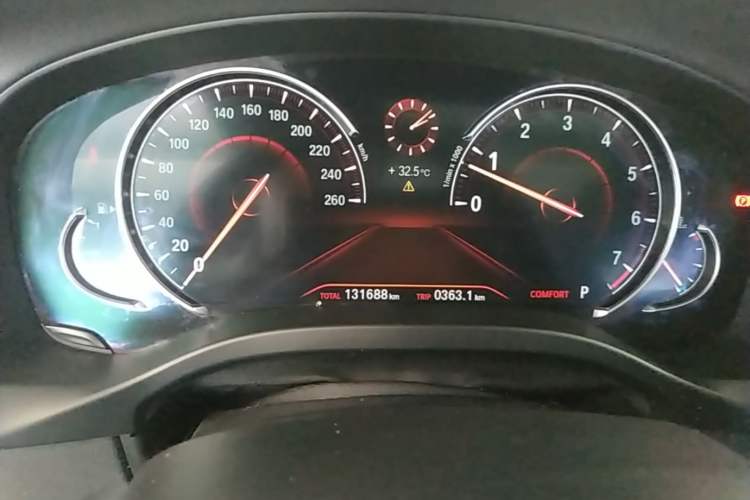 Used BMW X3 2018 xDrive28i Luxury Package China VI Emission Standard Instrument Cluster