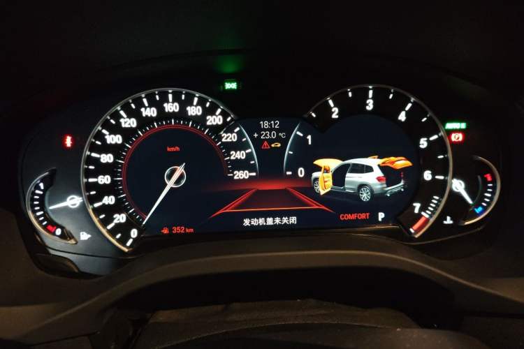 Used BMW X3 2018 xDrive25i Luxury Package China V Instrument Cluster