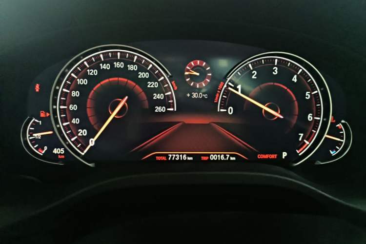 Used BMW X3 2018 xDrive28i Luxury Package China VI Emission Standard Instrument Cluster