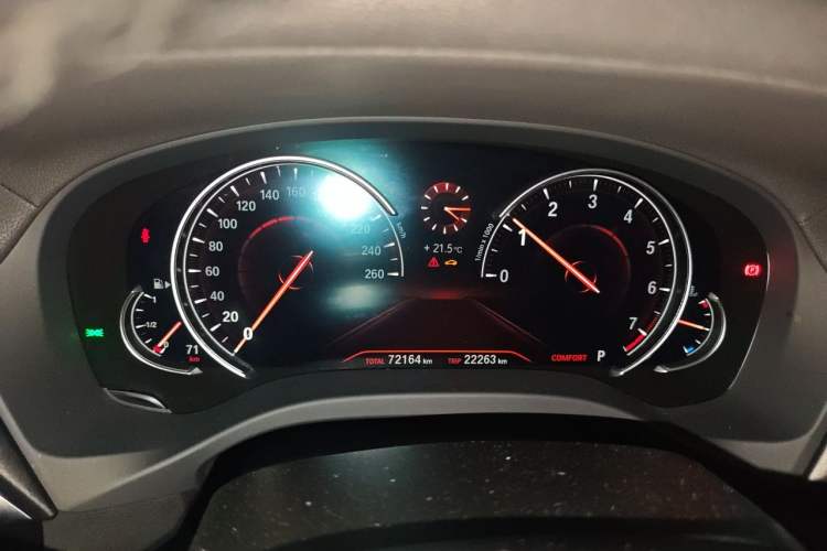 Used BMW X3 2018 xDrive28i Luxury Package China VI Emission Standard Instrument Cluster