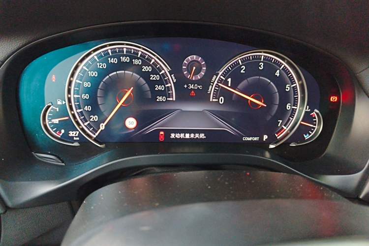 Used BMW X3 2018 xDrive30i Luxury Edition M Sport Package China VI Instrument Cluster