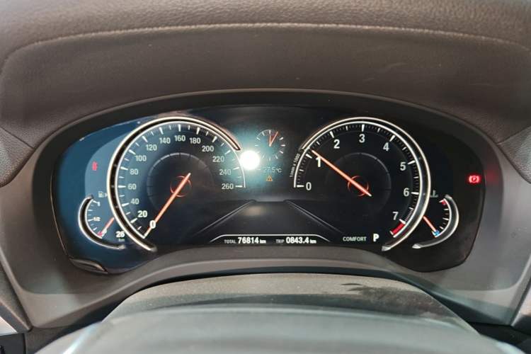 Used BMW X3 2018 xDrive28i Luxury Package China VI Emission Standard Instrument Cluster