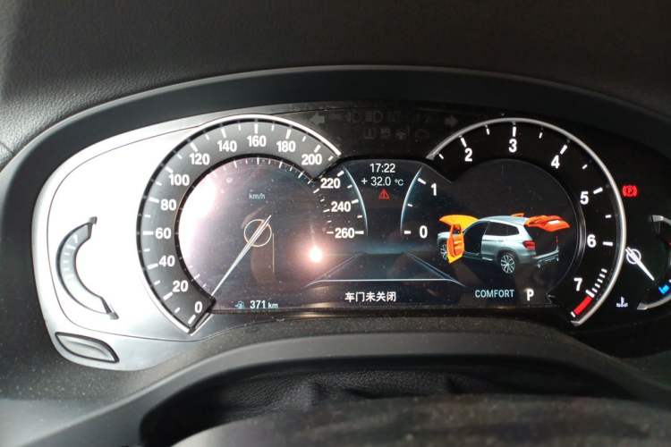 Used BMW X3 2018 xDrive25i Luxury Package China VI Emission Standard Instrument Cluster