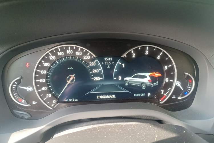 Used BMW X3 2018 xDrive25i Luxury Package China VI Emission Standard Instrument Cluster