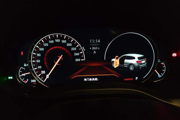 Used BMW X3 2018 xDrive30i Luxury Edition M Sport Package China VI Instrument Cluster