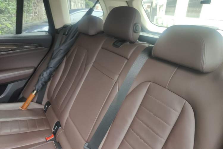 Used BMW X3 2018 xDrive30i Luxury Model M Sport Package China V Left Rear Seat