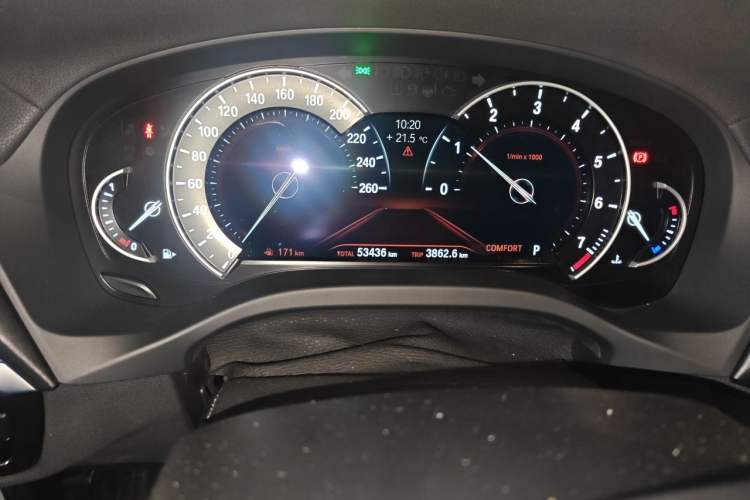 Used BMW X3 2018 xDrive25i Luxury Package China V Odometer Close Up