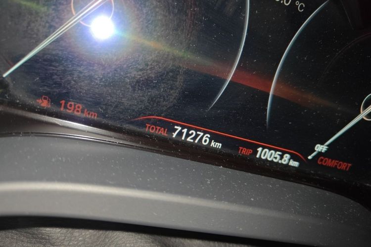Used BMW X3 2018 xDrive25i Luxury Package China V Odometer Close Up