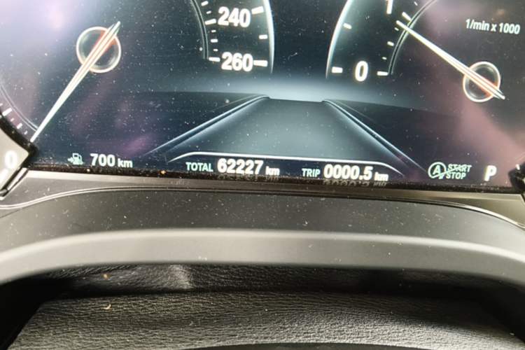 Used BMW X3 2018 xDrive25i M Sport Package China V Odometer Close Up
