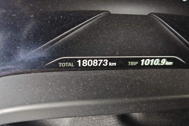 Used BMW X3 2018 xDrive28i M Sport Package China VI Odometer Close Up