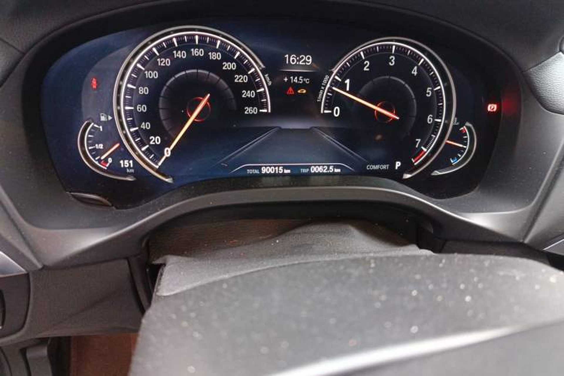 Used BMW X3 2018 xDrive30i Luxury Edition M Sport Package China VI Odometer Close Up