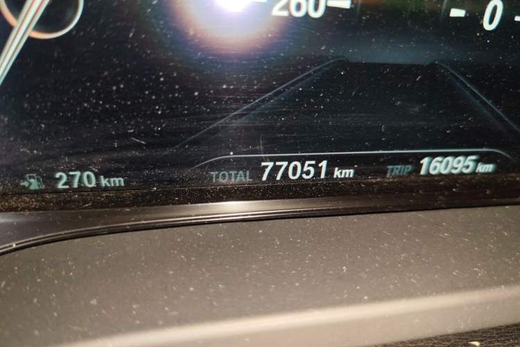 Used BMW X3 2018 xDrive25i M Sport Package China V Odometer Close Up