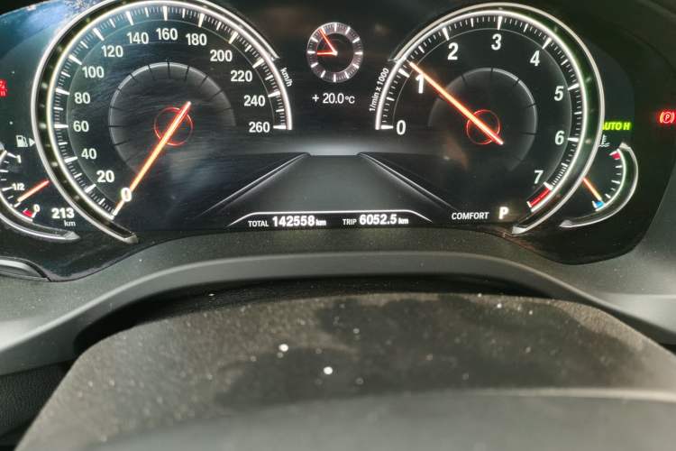 Used BMW X3 2018 xDrive28i M Sport Package China VI Odometer Close Up