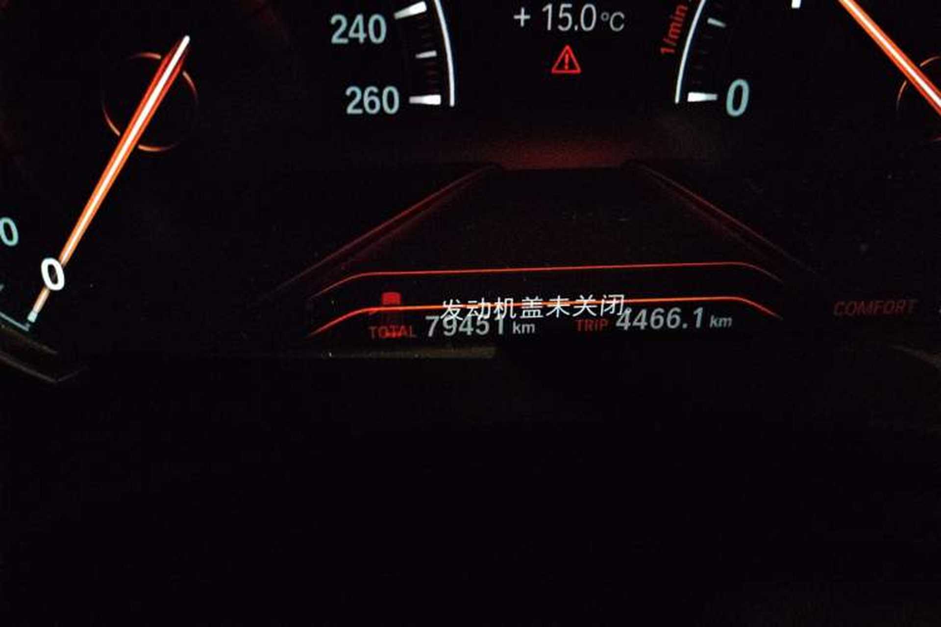 Used BMW X3 2018 xDrive30i Luxury Edition M Sport Package China VI Odometer Close Up