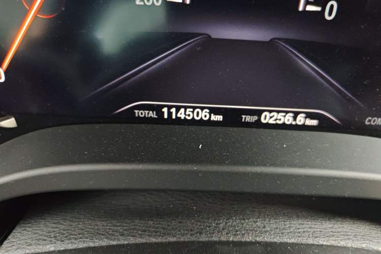 Used BMW X3 2018 xDrive28i M Sport Package China VI Odometer Close Up