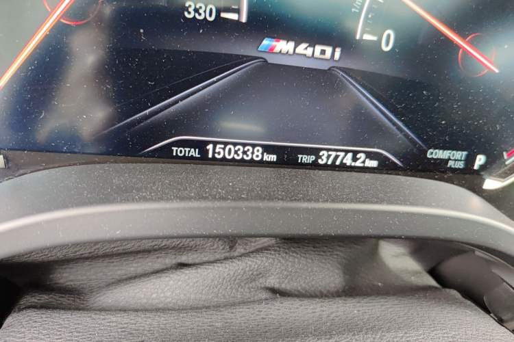 Used BMW X3 2018 xDrive30i Luxury Edition M Sport Package China VI Odometer Close Up