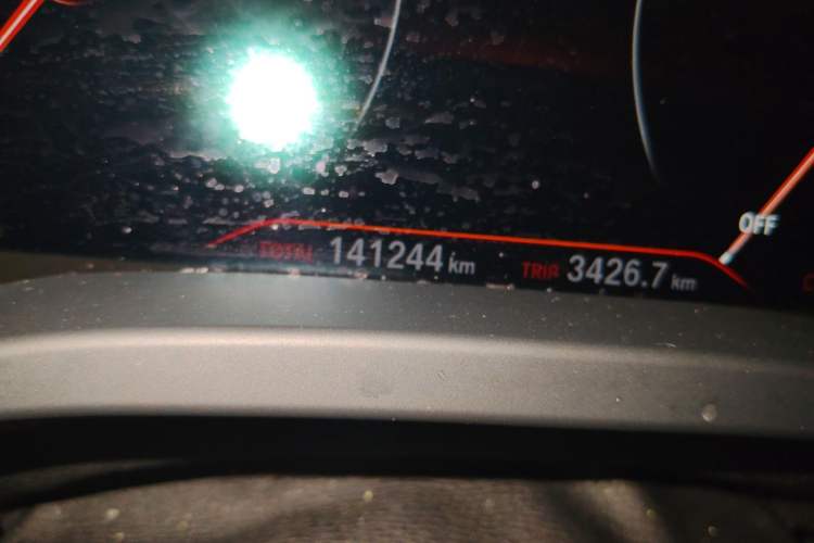 Used BMW X3 2018 xDrive28i M Sport Package China VI Odometer Close Up