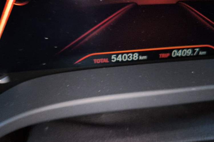 Used BMW X3 2018 xDrive28i M Sport Package China V Emission Standard Odometer Close Up