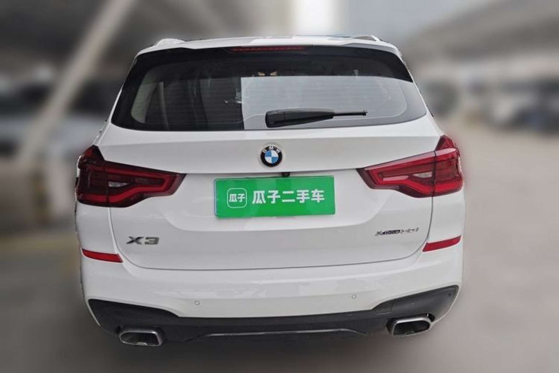 Used BMW X3 2018 xDrive30i Luxury Edition M Sport Package China VI Rear