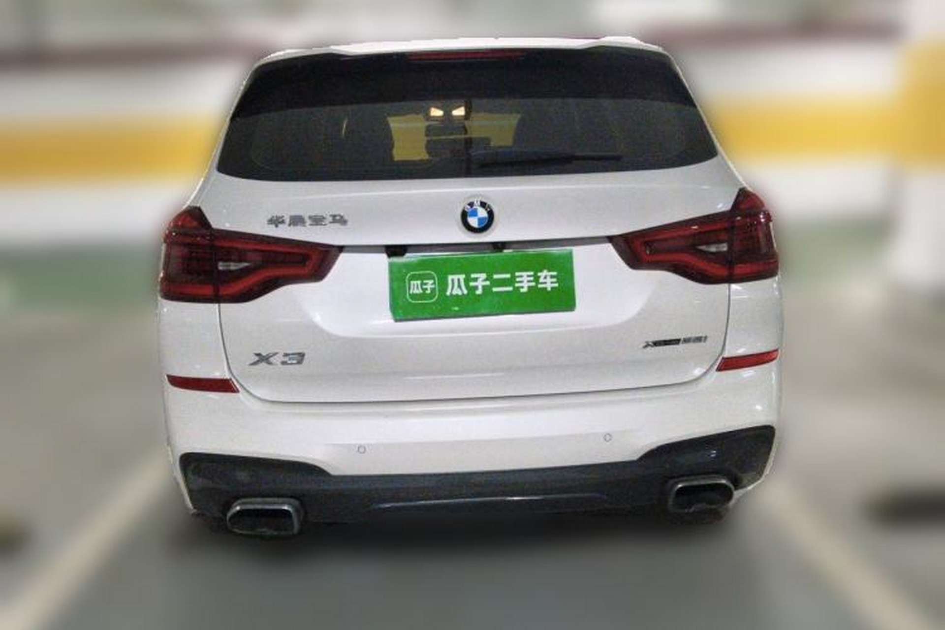 Used BMW X3 2018 xDrive25i M Sport Package China VI Rear