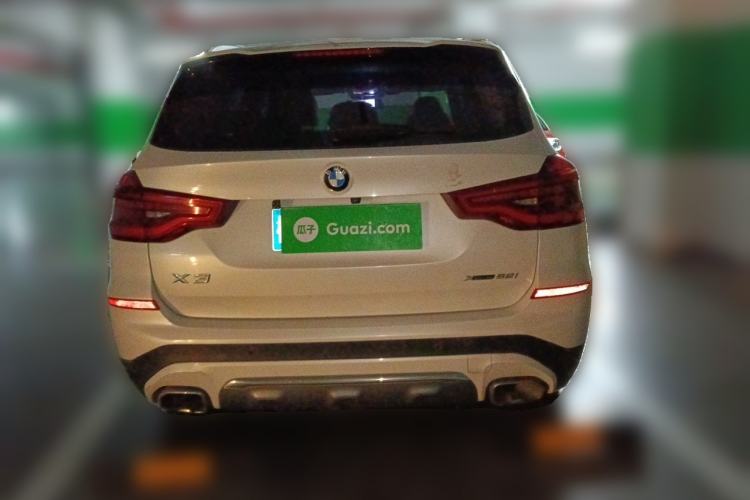 Used BMW X3 2018 xDrive25i Luxury Package China VI Emission Standard Rear