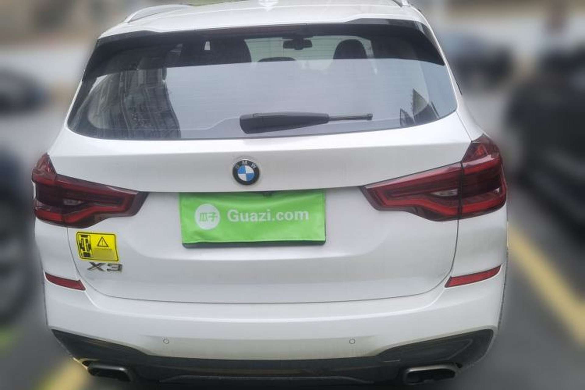 Used BMW X3 2018 xDrive25i M Sport Package China V Rear