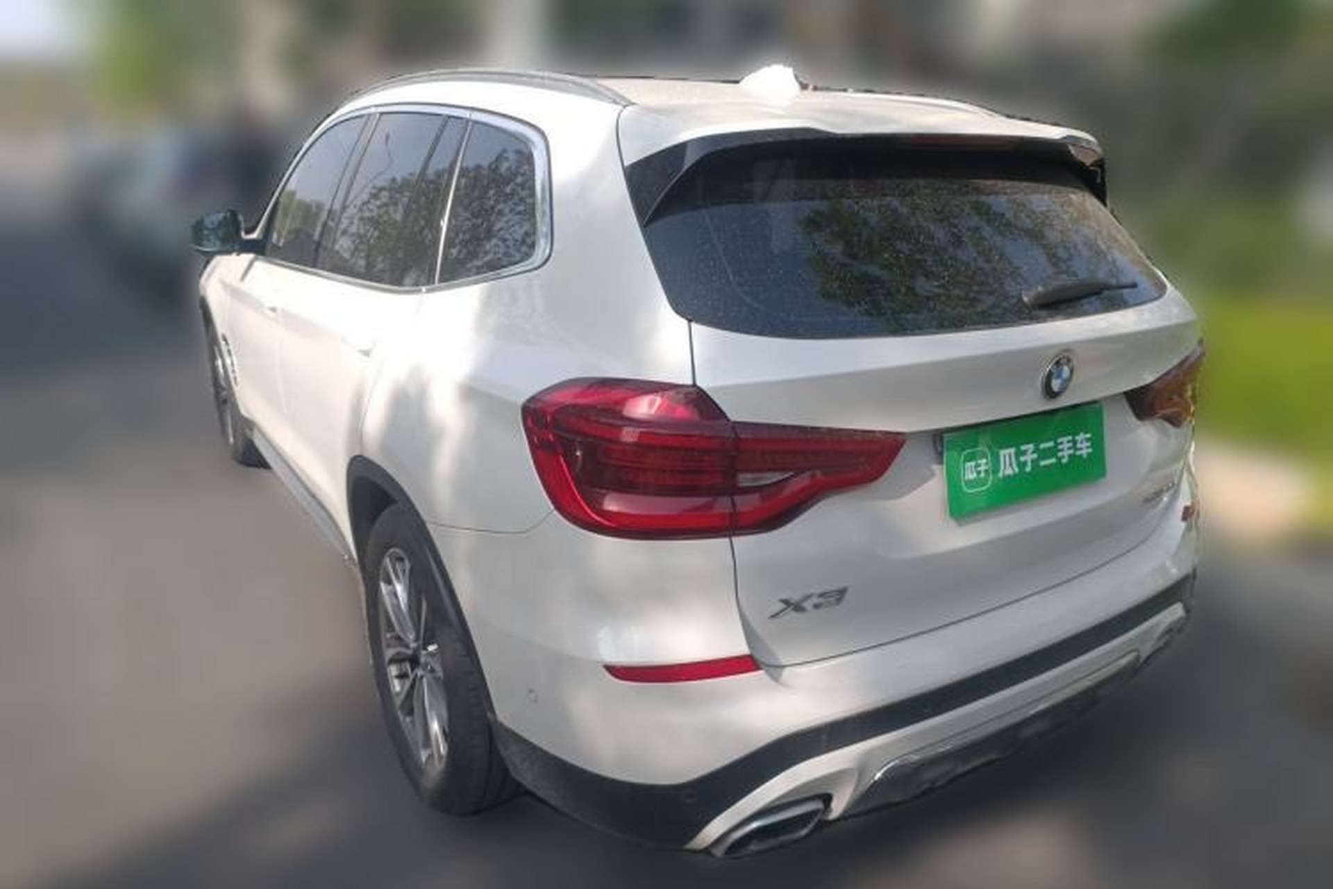 Used BMW X3 2018 xDrive25i Luxury Package China VI Emission Standard Rear Left 45 Deg
