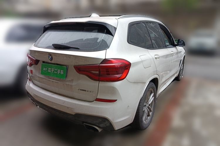 Used BMW X3 2018 xDrive30i Luxury Edition M Sport Package China VI Rear Right 45 Deg
