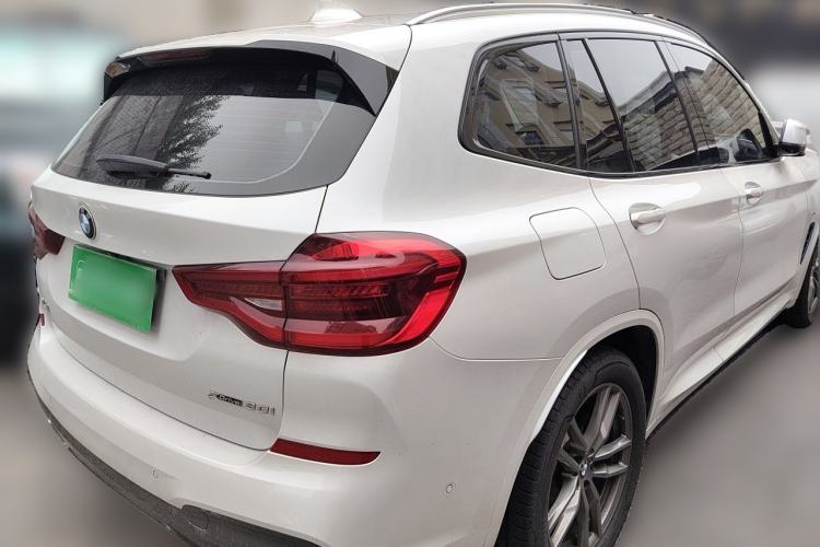 Used BMW X3 2018 xDrive30i Luxury Edition M Sport Package China VI Rear Right 45 Deg