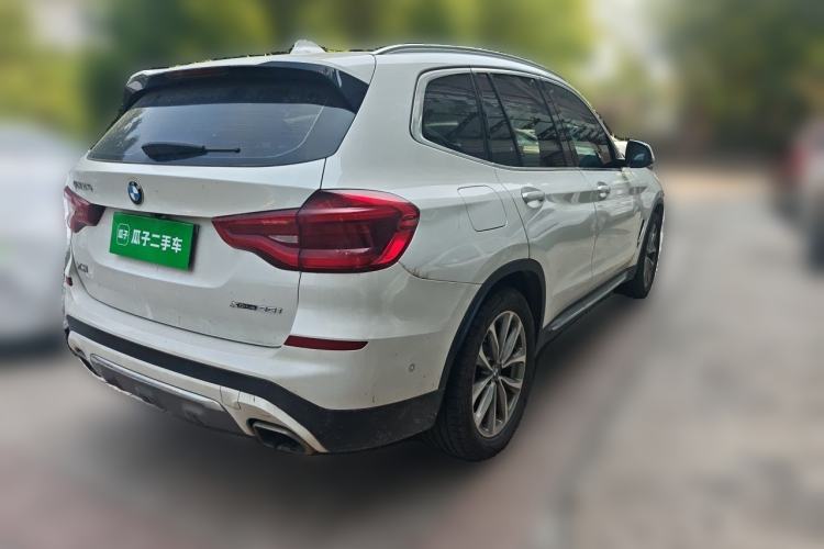 Used BMW X3 2018 xDrive25i Luxury Package China VI Emission Standard Rear Right 45 Deg