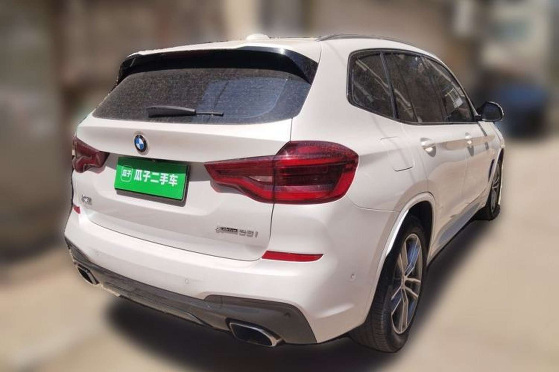 Used BMW X3 2018 xDrive25i M Sport Package China V Rear Right 45 Deg