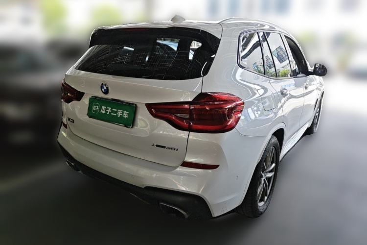 Used BMW X3 2018 xDrive30i Luxury Edition M Sport Package China VI Rear Right 45 Deg