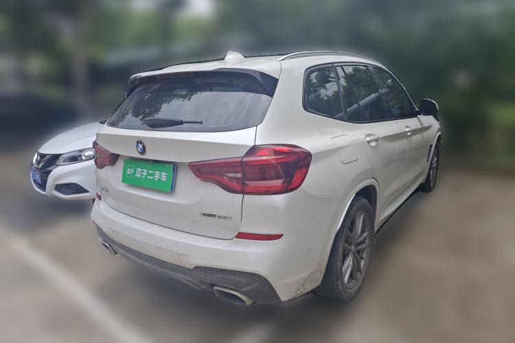 Used BMW X3 2018 xDrive28i M Sport Package China V Emission Standard Rear Right 45 Deg